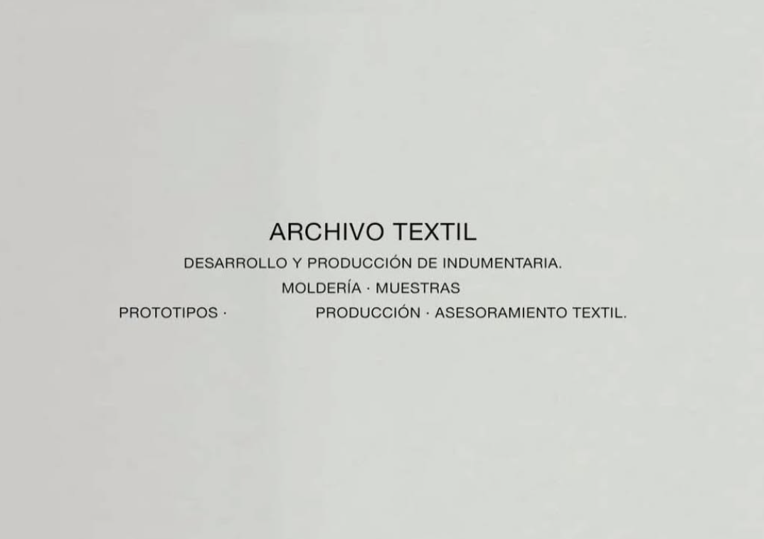 archivo textil